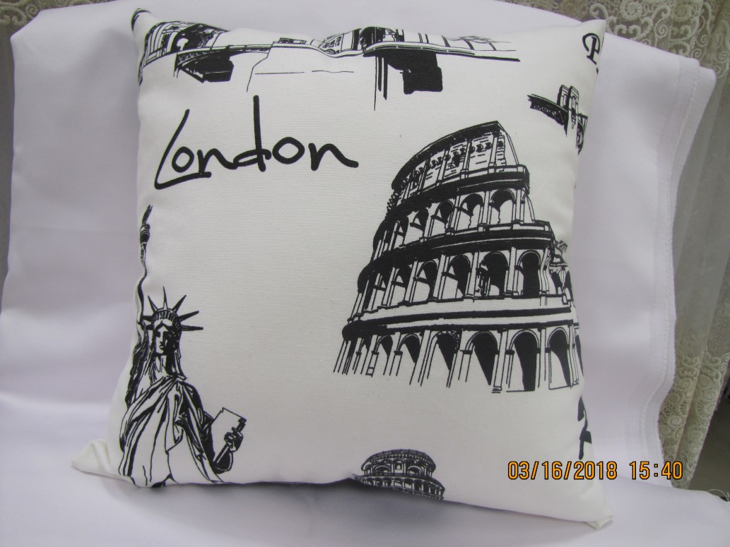 Декоративная подушка Лондон